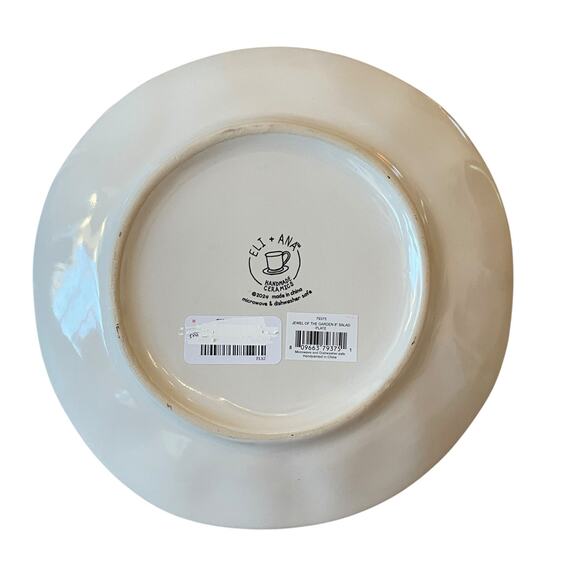 Eli + Ana Jewel of the Garden Strawberry 11in Dinner Plates Set of 4 NEW - Picture 8 of 15